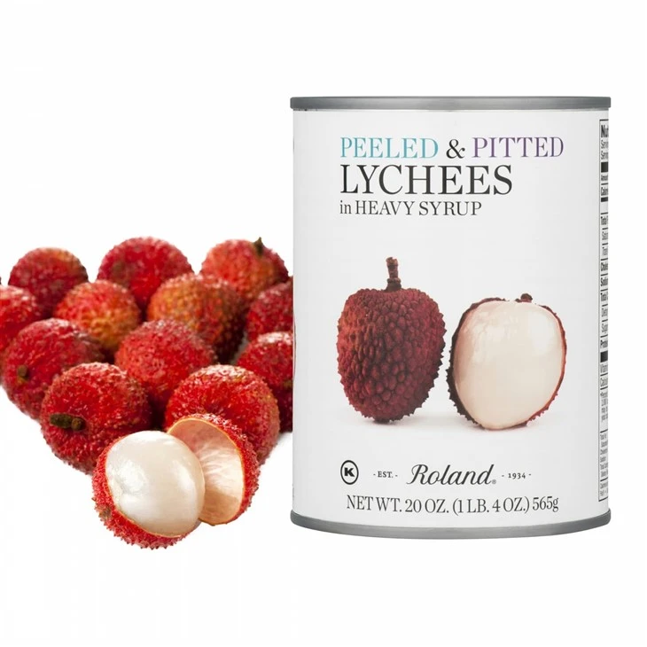 Canned Lychee/Litchi In Light Syrup